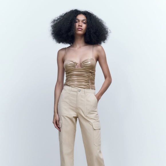 ZARA CUT OUT BODYSUIT - Picture 3 of 10